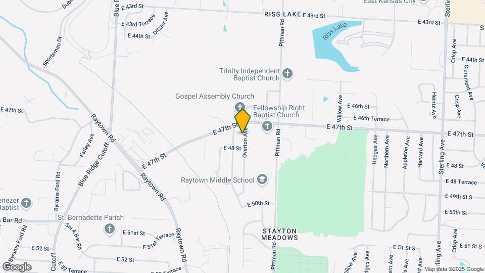 4722 Overton Ave Map and Location Details