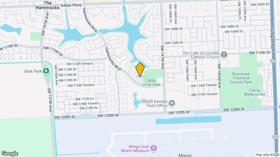 11540 SW 148th Ct Map and Location Details