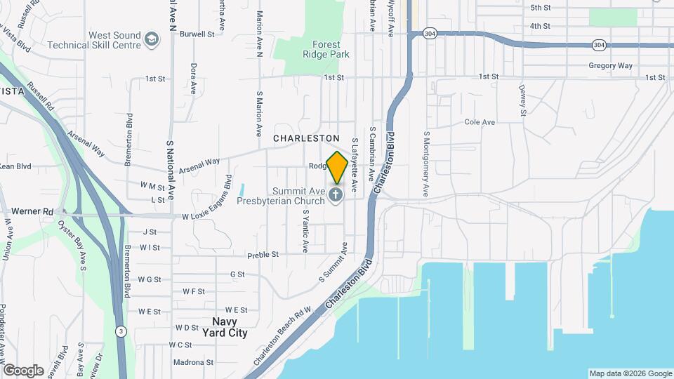 3106 Farragut St Map and Location Details