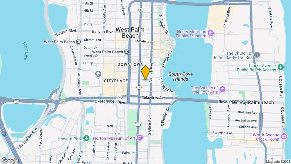 600 S Dixie Hwy, Unit 617 Map and Location Details
