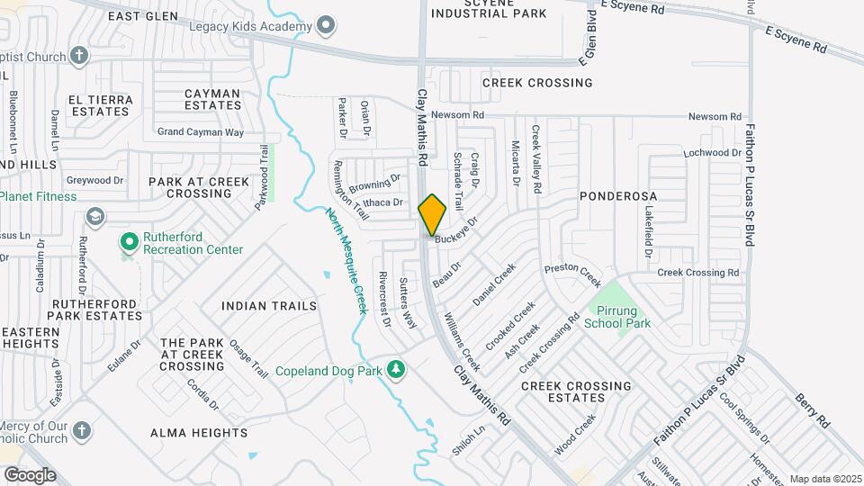 1201 Case Dr Map and Location Details