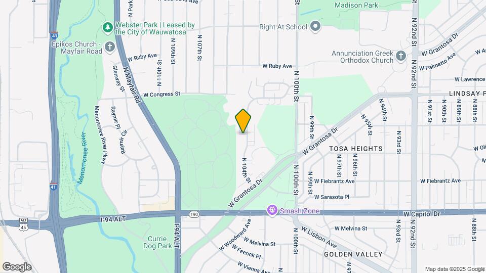 4231 N 104th St Map and Location Details