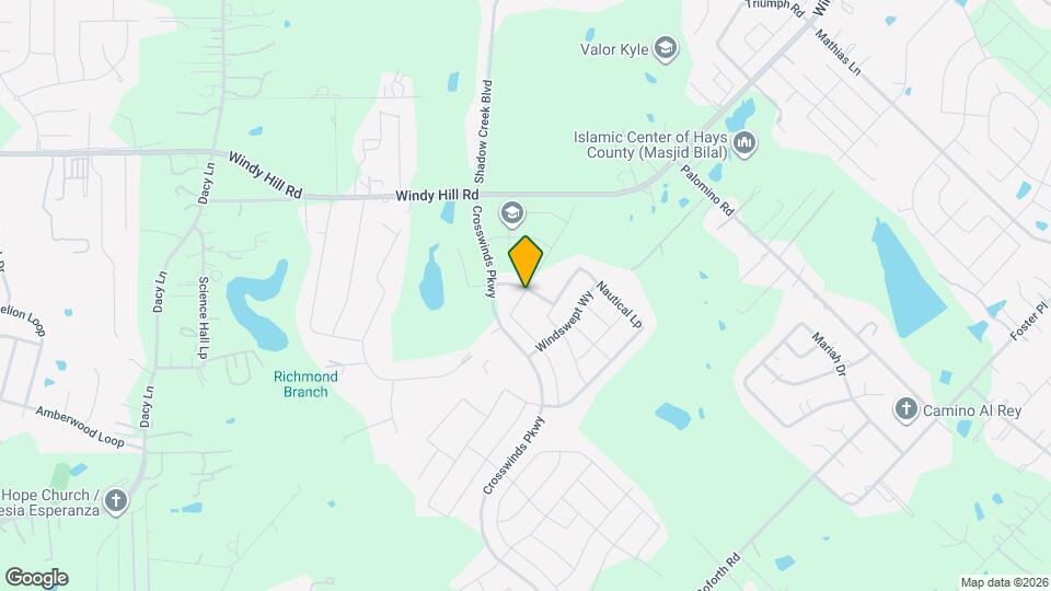 480 Tailwind Dr Map and Location Details