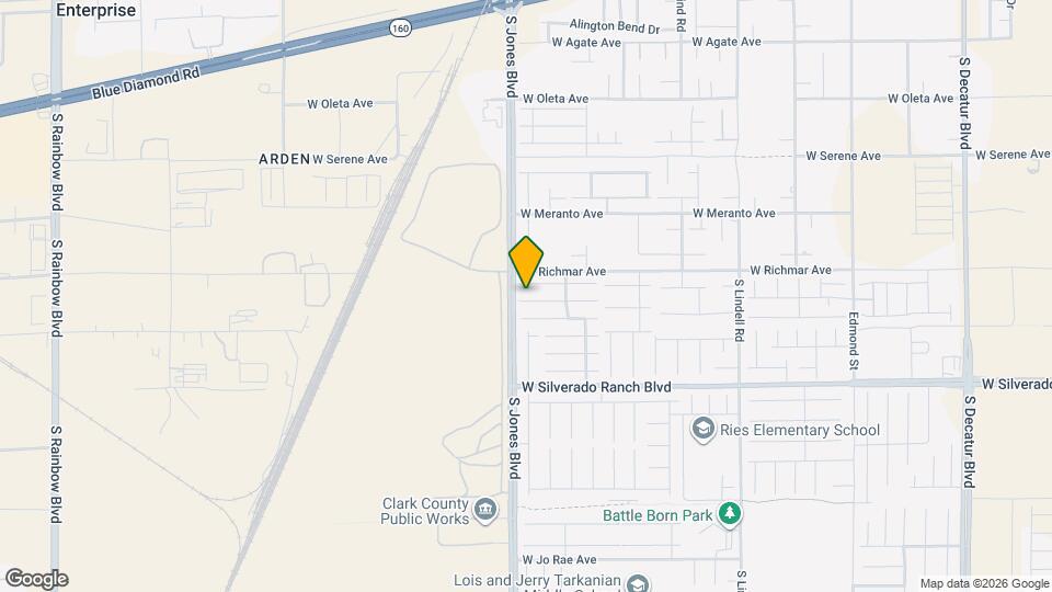 6064 Lambert Bridge Ave Map and Location Details