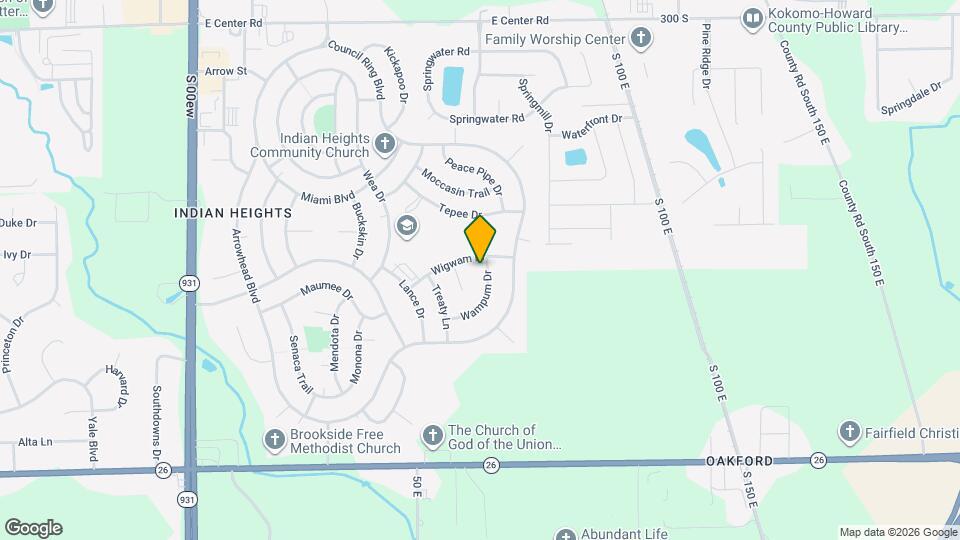 5605 Wampum Dr Map and Location Details