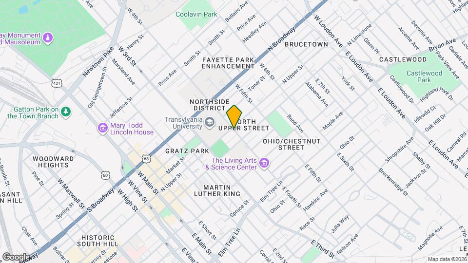 156 E Fourth St Map and Location Details