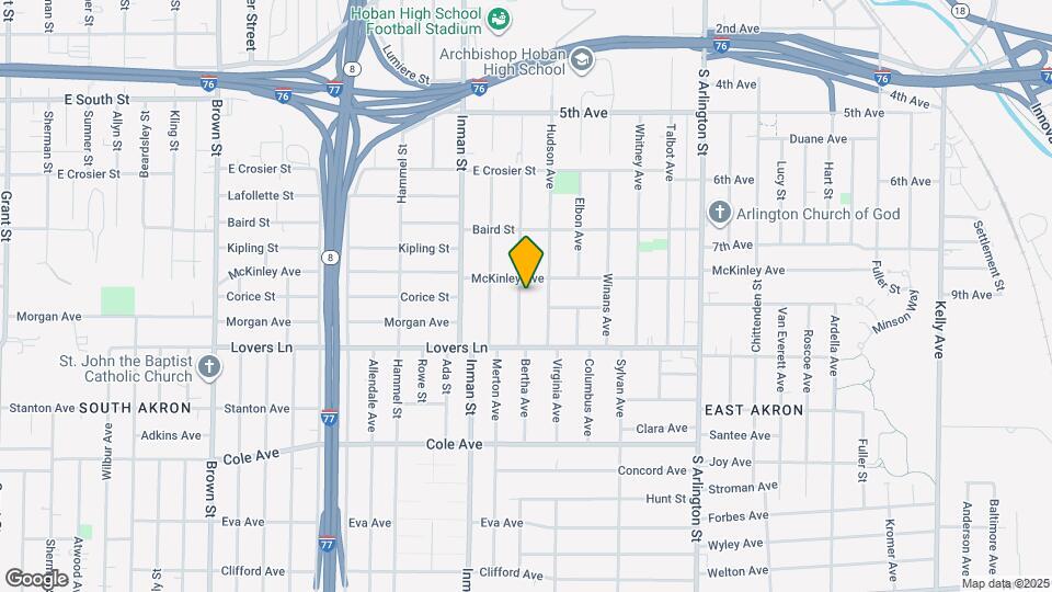 755 Bertha Ave Mapa y Detalles de la Ubicación