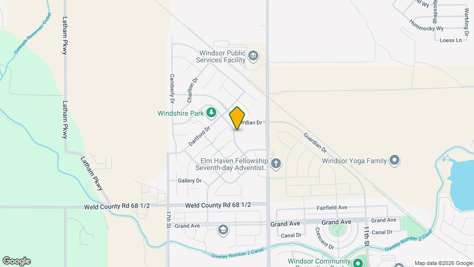647 Clarendon Dr Map and Location Details