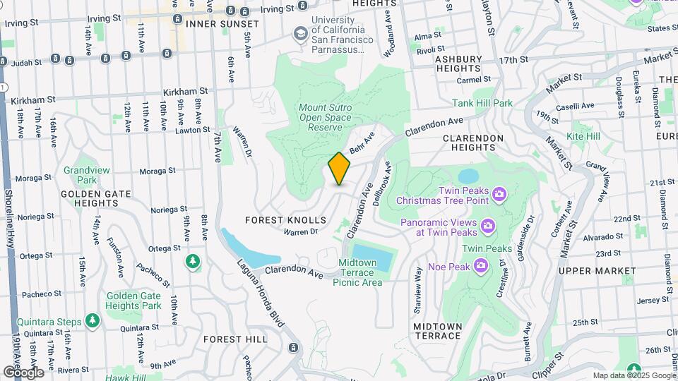 170 Oak Park Dr Map and Location Details