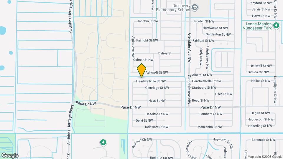 1837 Heartwellville St NW Map and Location Details