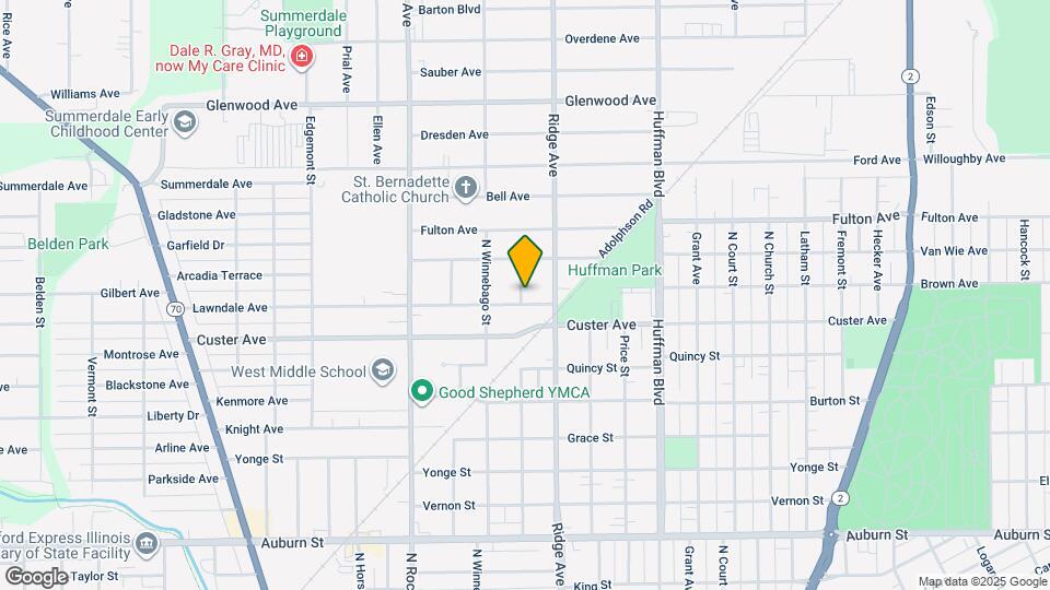 2123 Lawndale Ave Mapa y Detalles de la Ubicación