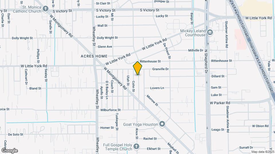 6733 Knox St Map and Location Details