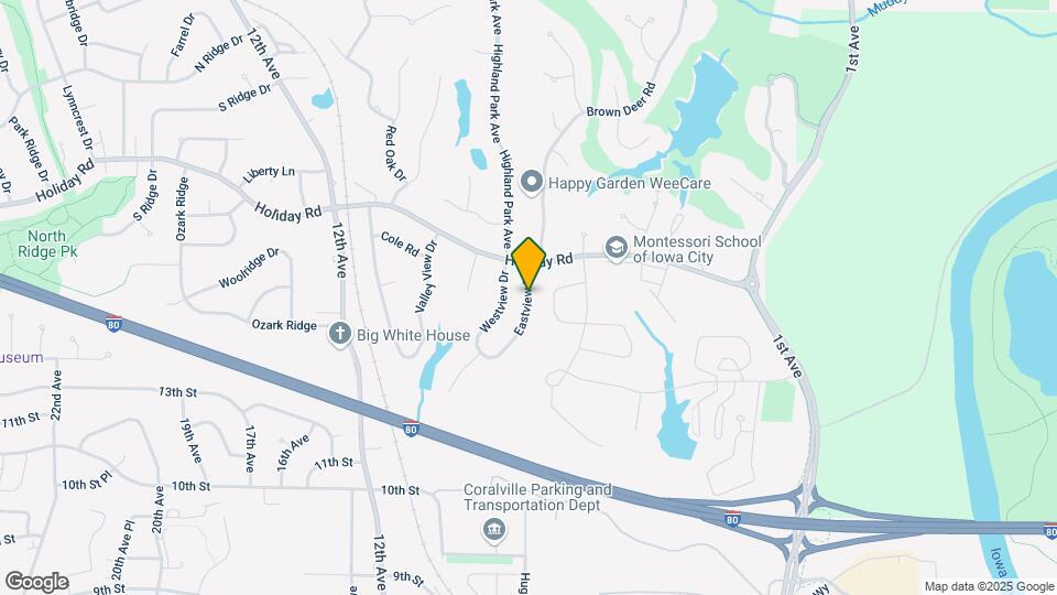 1458 Eastview Dr Map and Location Details