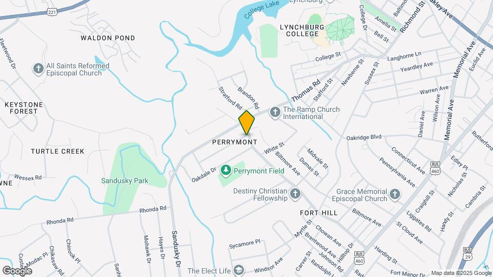 201 Perrymont Ave Map and Location Details