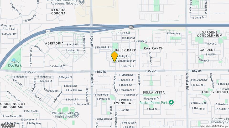 3394 E Liberty Ln Mapa y Detalles de la Ubicación