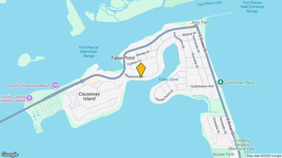 1177 Bayshore Dr Map and Location Details
