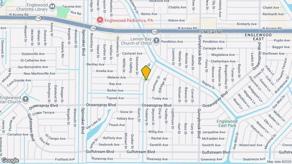 7171 Teaberry St Map and Location Details