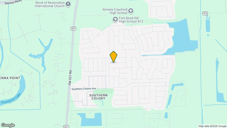 518 Poppy Field Ct Map and Location Details