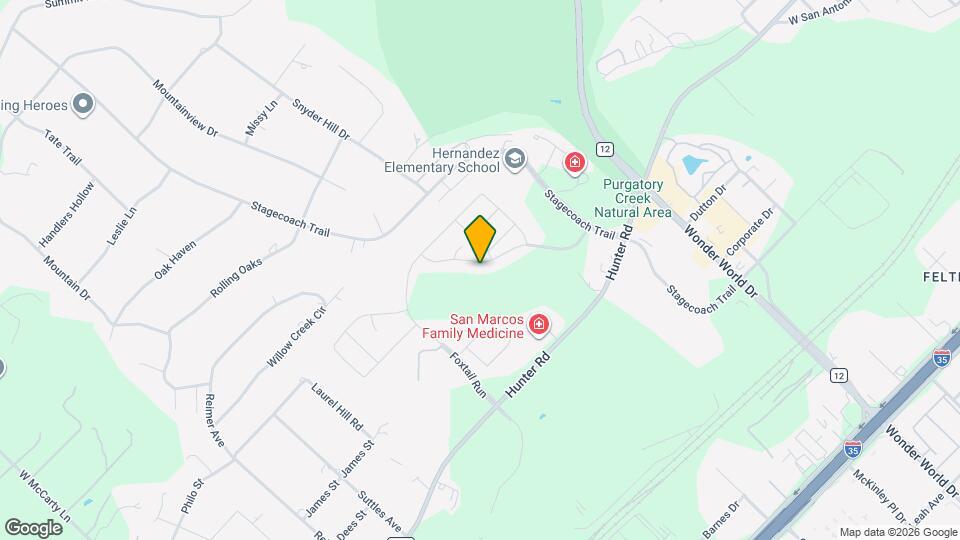 413 Hunters Hill Dr Map and Location Details