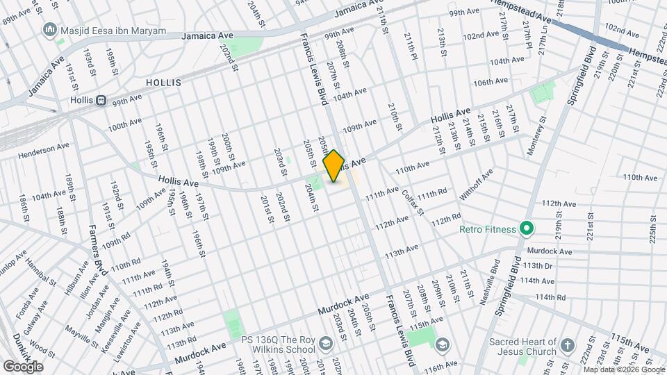 205-11 110th Ave Map and Location Details