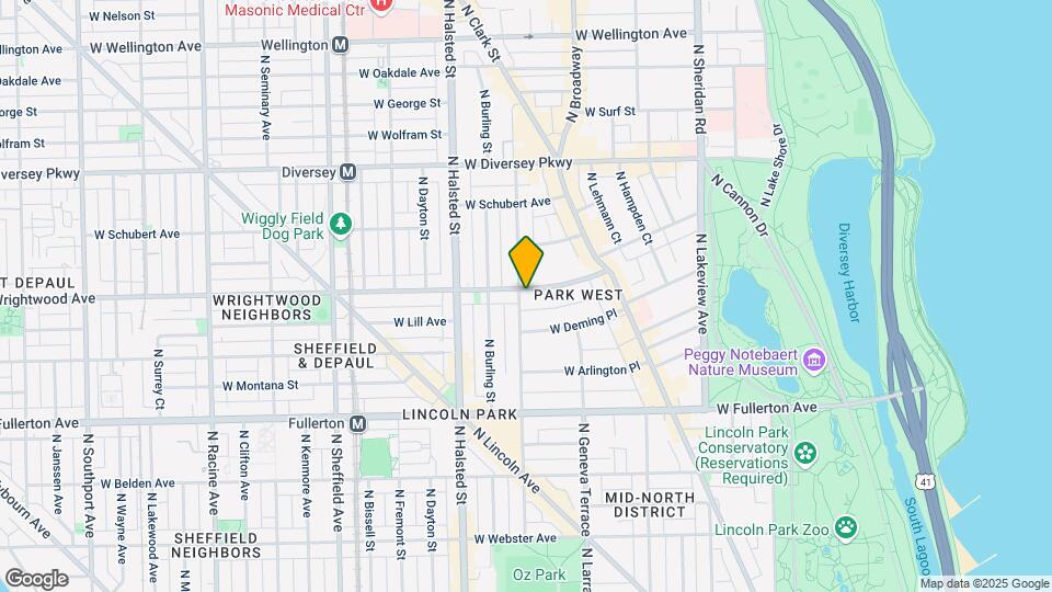 2533 N Orchard St, Unit GRDN Map and Location Details