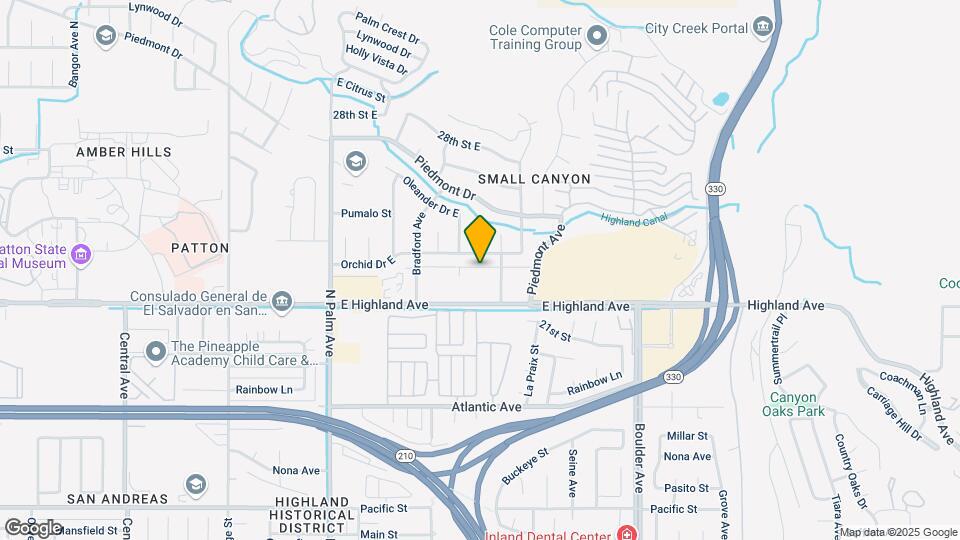 2266 Denair Ave Mapa y Detalles de la Ubicación