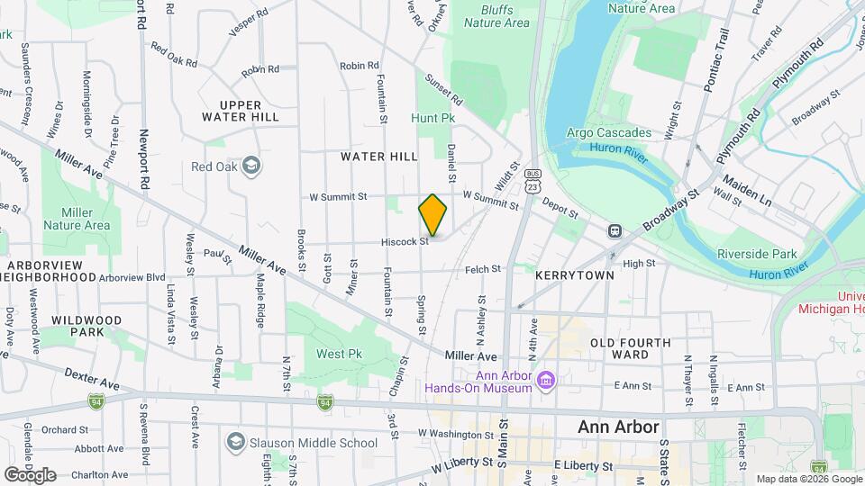 435 Hiscock St Map and Location Details