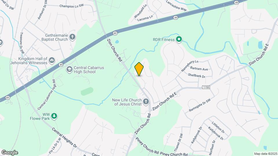 705 Continental Dr Mapa y Detalles de la Ubicación