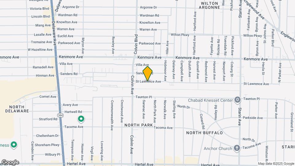 337 St Lawrence Ave Map and Location Details