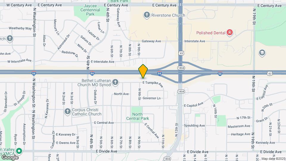 902 E Turnpike Ave Map and Location Details