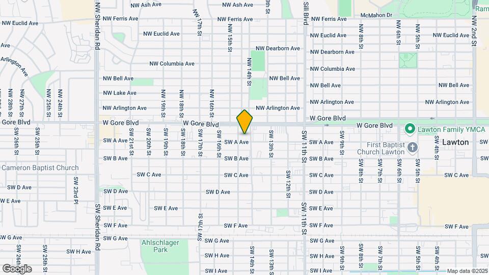 1401 SW I Ave Map and Location Details