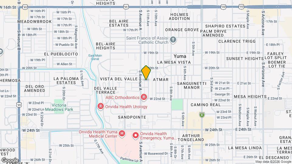 2044 S 11th Ave, Unit #4 Map and Location Details