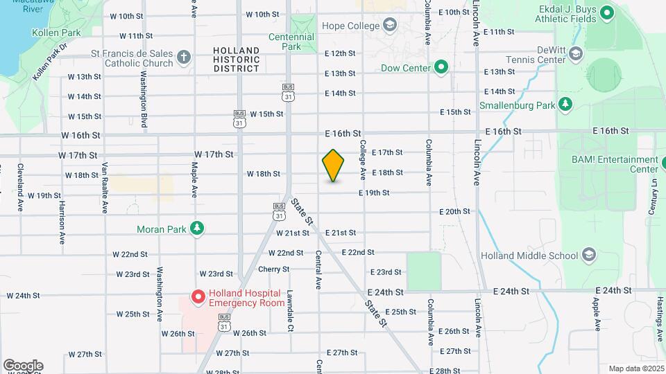 19 E 19th St Map and Location Details