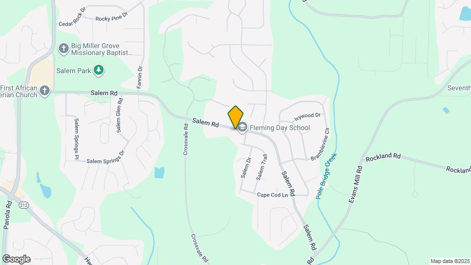 5619 Salem Rd Map and Location Details