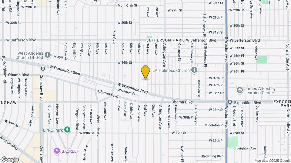 3677 3rd Ave Map and Location Details