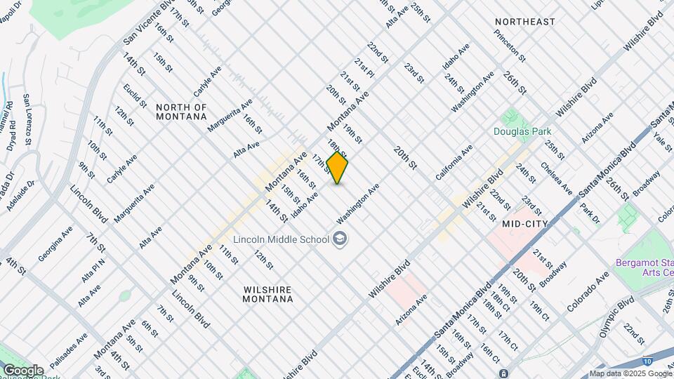 918 17th St Map and Location Details