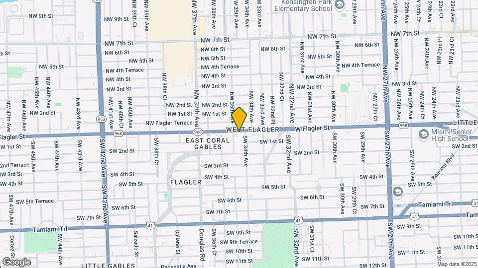 3424 W Flagler St Map and Location Details