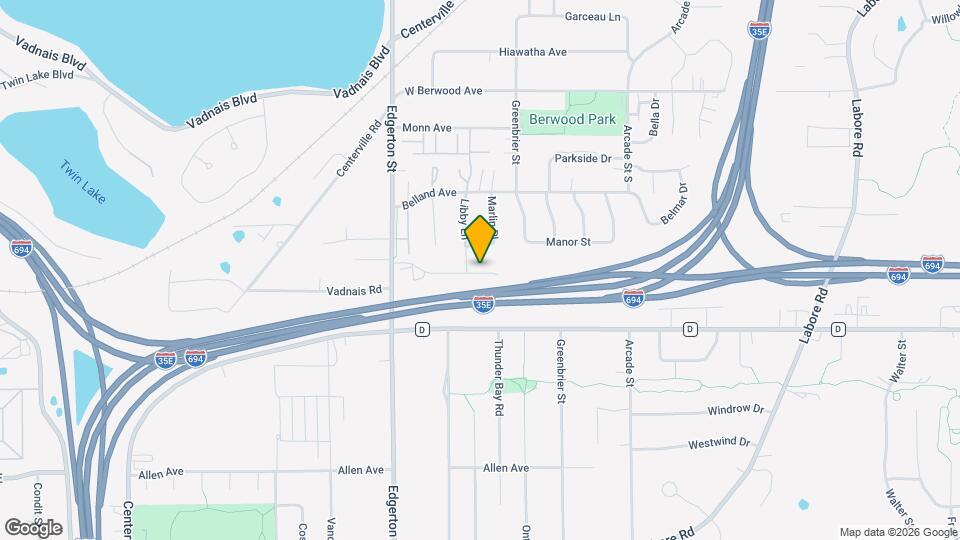 631 Liberty Wy Map and Location Details