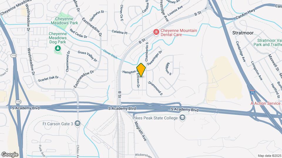 4319 Ericson Dr Map and Location Details