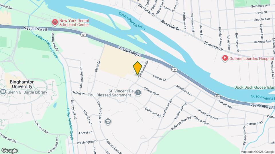 Clayton Village Apartments Map and Location Details