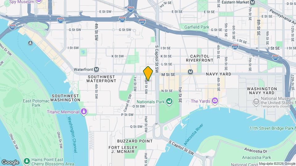 1230 Half St SW Mapa y Detalles de la Ubicación