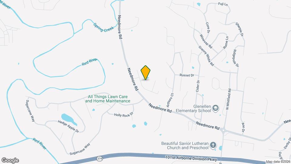 1043 Tolliver Way Map and Location Details