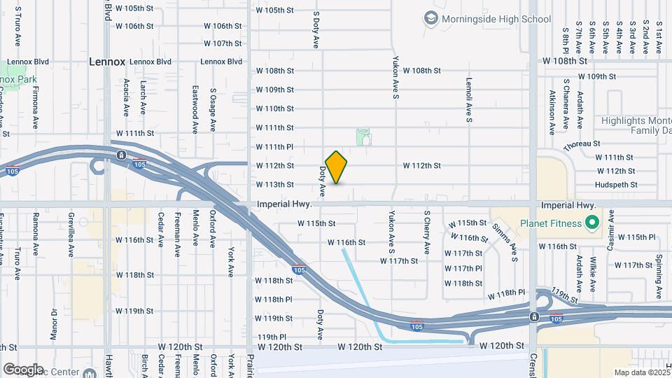 3734 W 113th St Map and Location Details