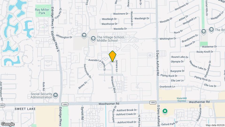 2207 Briarwest Blvd Map and Location Details
