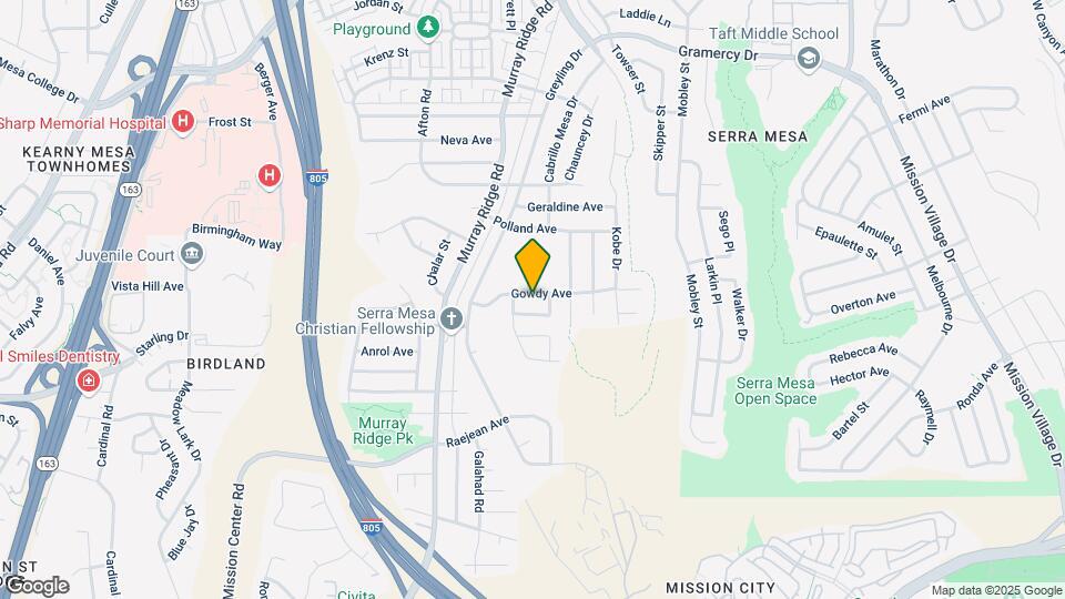 8875 Gowdy Ave, Unit 2BD Map and Location Details