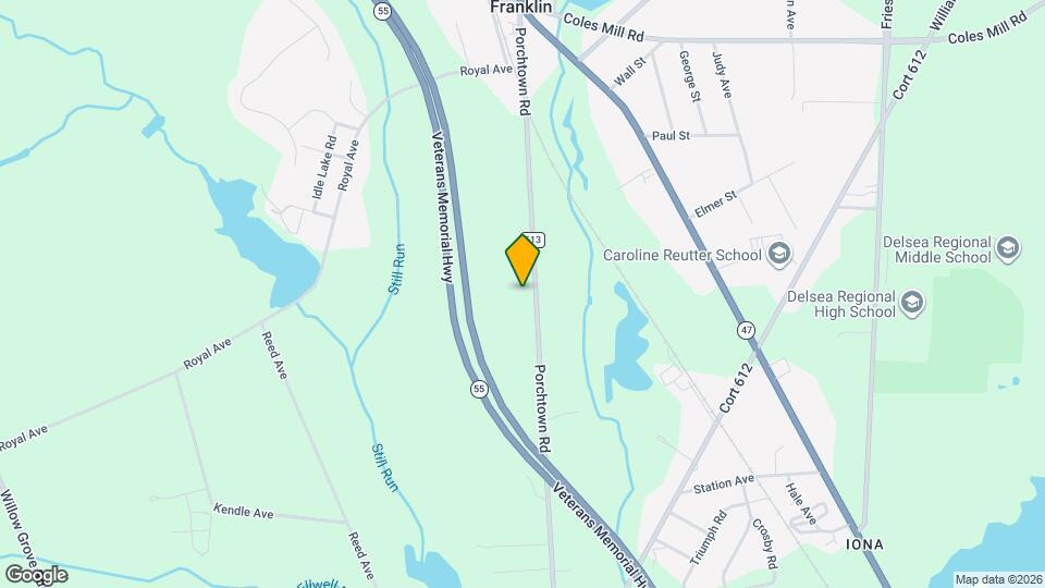 1059 Porchtown Rd Map and Location Details