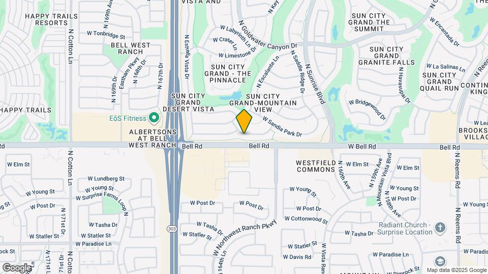 16331 W Willow Creek Ln Mapa y Detalles de la Ubicación