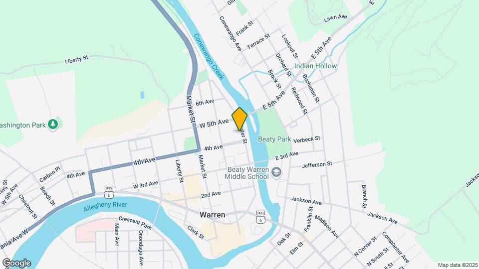 407-407.5 Water St Map and Location Details