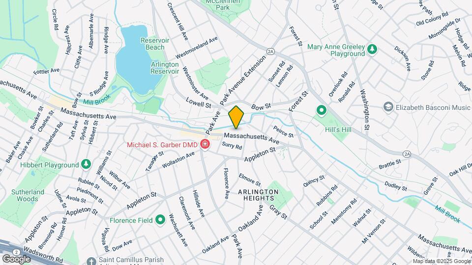 1277 Massachusetts Ave Map and Location Details