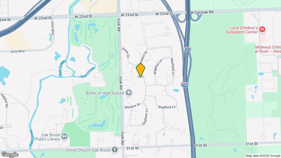 26 Windsor Dr Map and Location Details